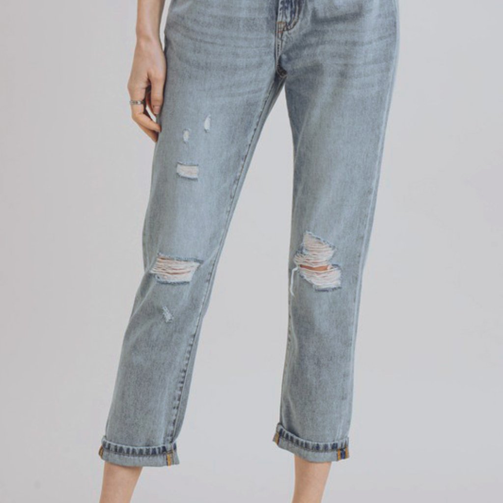 Lhana Klaire Distressed Vintage Jeans